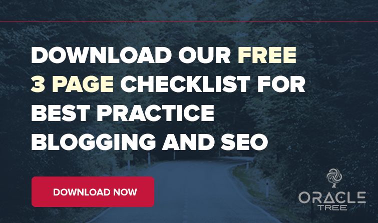 An SEO checklist banner highlighting important tasks for improving website search engine optimization.