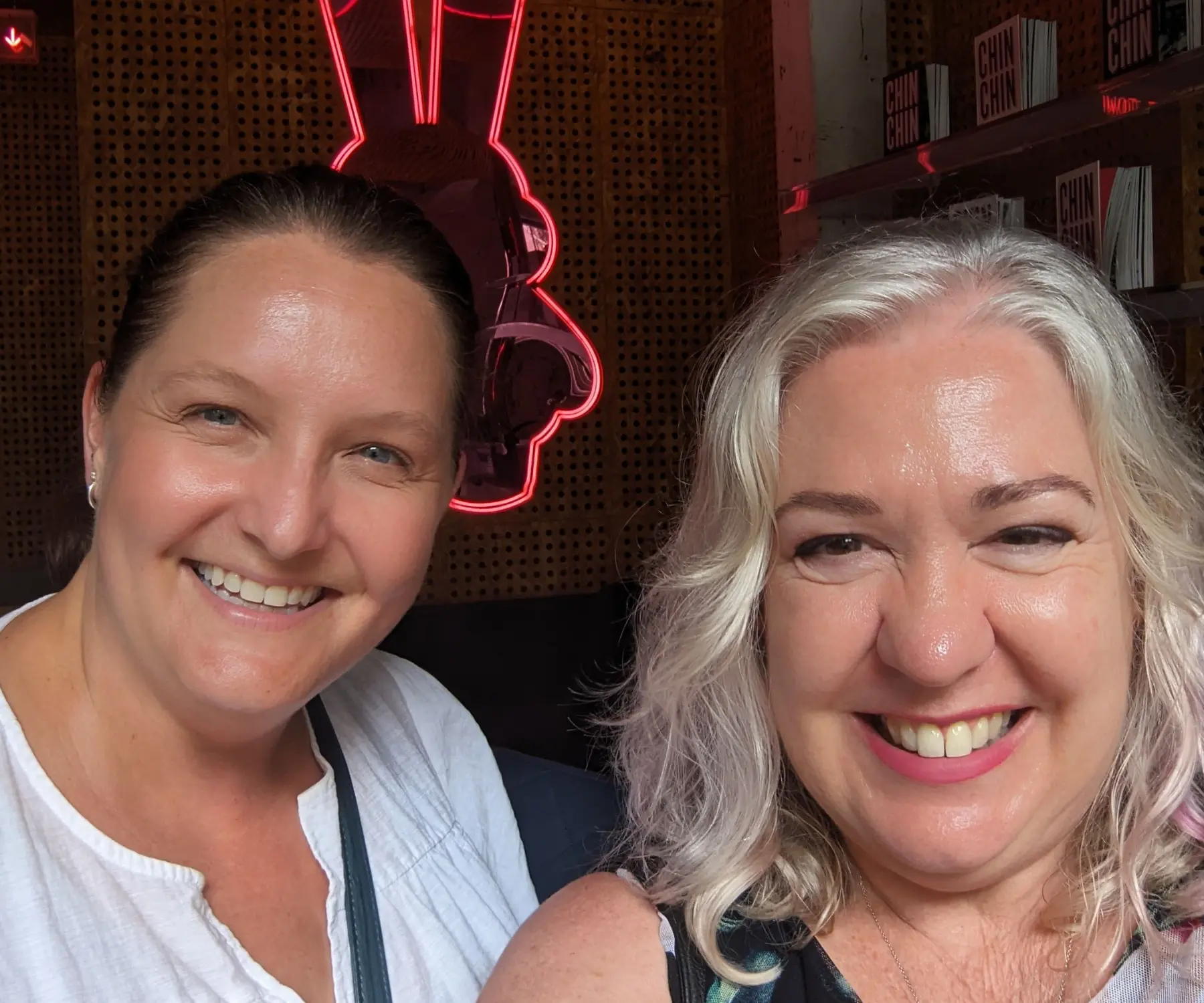 A vibrant lunch setting featuring Venetia Marama, showcasing fresh dishes in a beautiful environment.